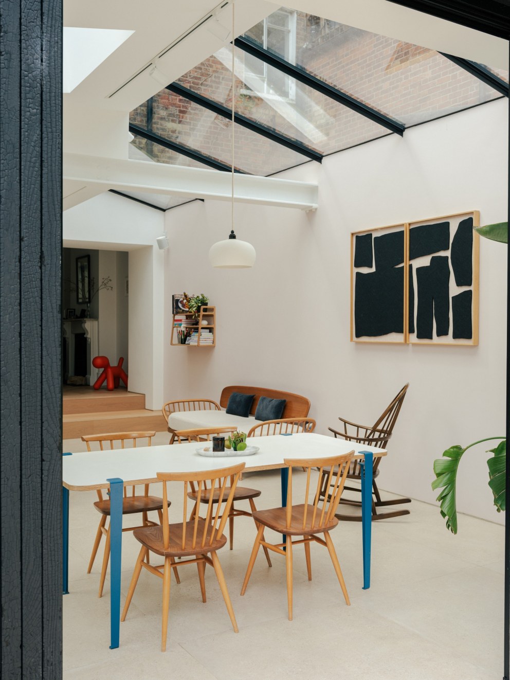 North London Victorian Villas | view of dining / kitchen area within new extension | Interior Designers
